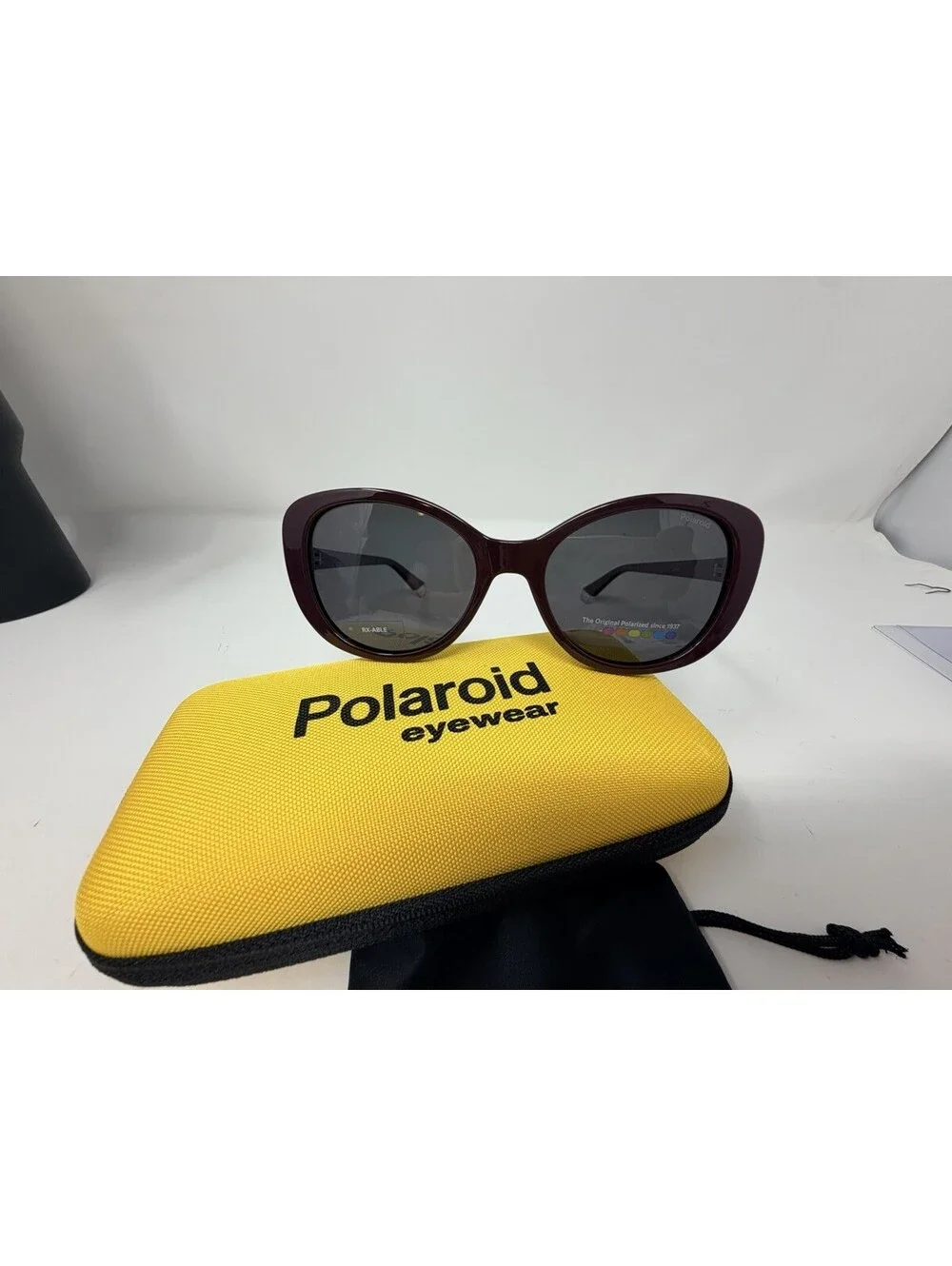 Polaroid PLD 4154/S/X LHF (M9) Burgundy/Grey Polarized Sunglasses
